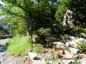 Panneau depart